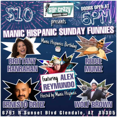 Manic Hispanic Sunday Funnies